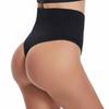 Women's High Waisted Thong Seamless No Show Tummy Control Underwear Sexy Breathable Body Shaper Panties