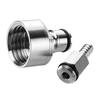 1/2" BSP Assembly Beer Carbonation Homebrew Gas Manifold Parts Cap