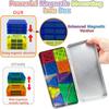 Portable Magnetic Stained Glass Building Tiles Set for Kids - Educational Toy