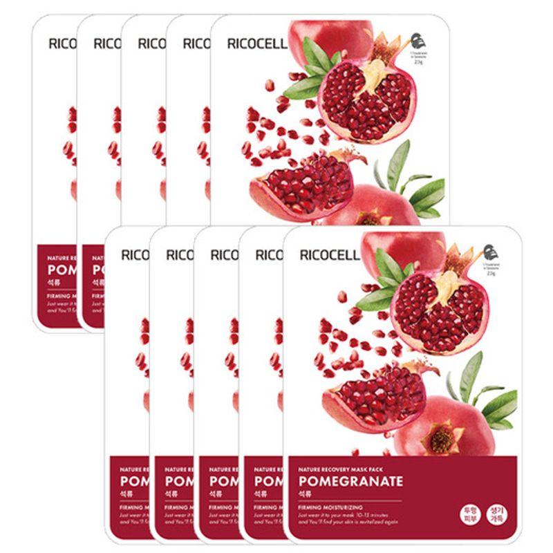 

Nature Coverage Moisture Gentle Mask Pack Pomegranate 23g x 10 sheets