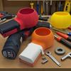 1PC Rotary Drill Bit Chip Collector - Plastic drill bit chip box for drilling, grinding, and polishing - compatible with electric drills.