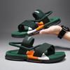 Fashion Summer Man Slippers Trend Ankle Wrap Shoes Slip-resistant Slide Sandals Lightweight Outdoor Beach Male Slipper Zapatillas Hombre