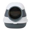 Cat Toilet Litter Box Fully Enclosed Splash Proof Odorless Hooded Cat Litter Pan with Lid for Cats