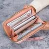 2024 Women's Long Matte Zipper Wallet & Card Holder with Multiple Slots
