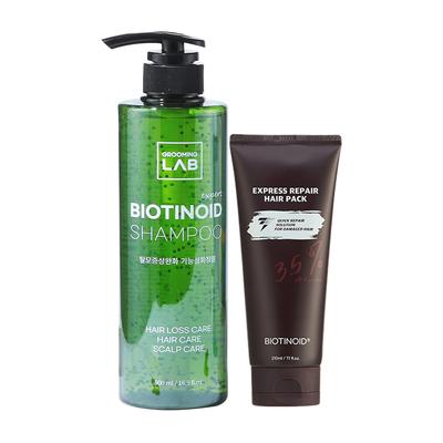Biotinoid Shampoo 500ml + Rapid Fair Treatment 210ml Set, 1 Piece
