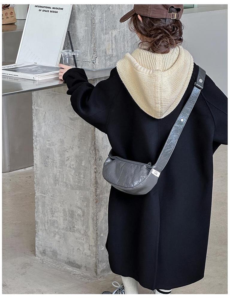 Mädchen 2025 Modischer Wollmantel - Verdickter Langer Stil für Herbst & Winter