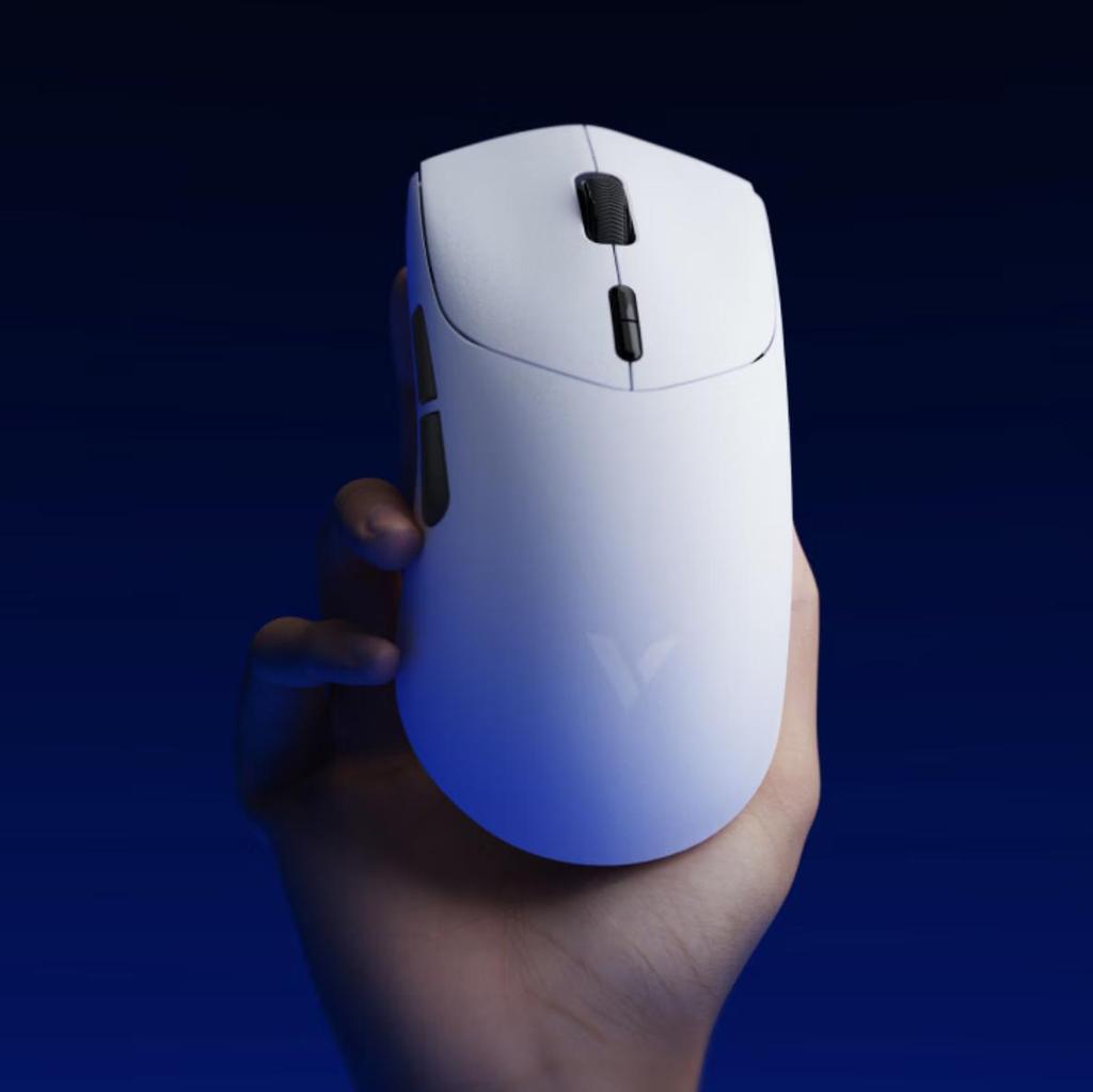 Rapoo VT7 Dual 8K Version Wireless Dual-Mode Gaming Mouse, Lightweight Design with Pixart 3398 Sensor, Native 8K+8K Polling Rate