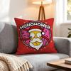 Cartoon The Simpsons Cushion Cover 1Pcs Decorative Covers Soft Cushion Case For Sofa Couch Decor 40X40 45X45 Pillowcases