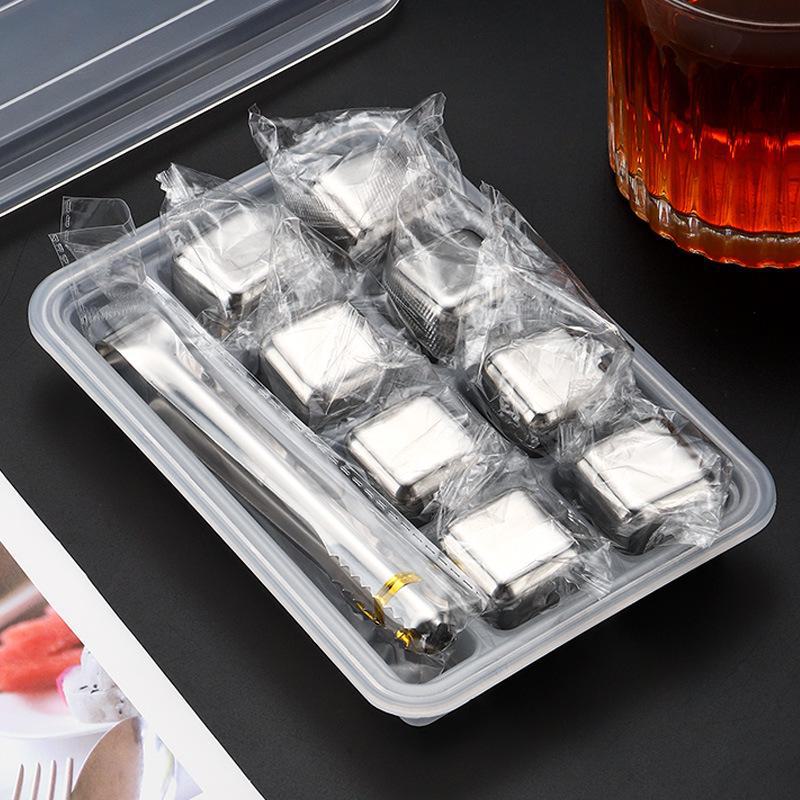 304 Stainless Steel Ice Ball Set for Whiskey & Wine