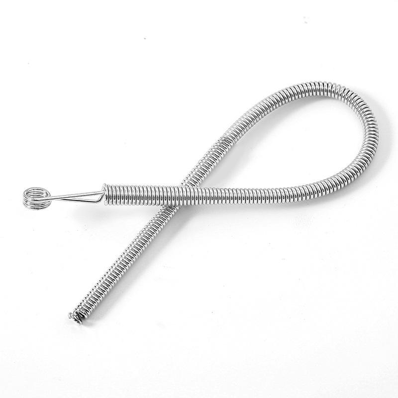 

5Pcs Pants Hoodies Elastic Band Lace Cord Flexible Drawstring Thread Sewing Accessories Bendable Spring Drawstring Threader Clip