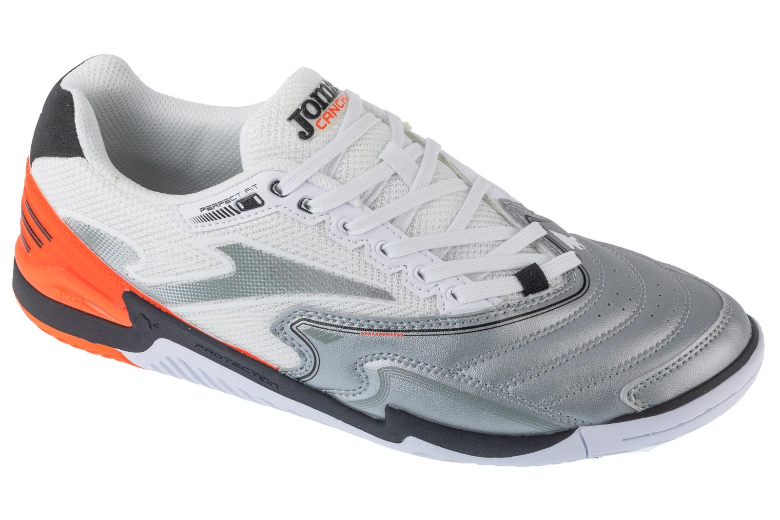 Joma Cancha 25 CANW IN, Herren silber Hallenfußballschuhe 45 silber