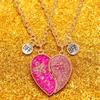 Bff Friendship Necklace, Magnetic Attraction Heart Necklace, Magnetic Necklace Set, Jewelry