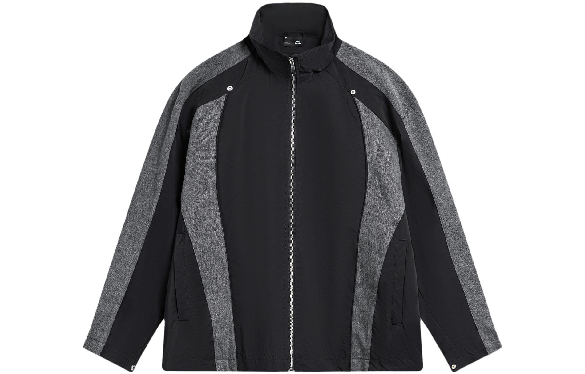 Спортивная модная коллекция Li Ning Тренч мужской Черный AFDU017-2 L