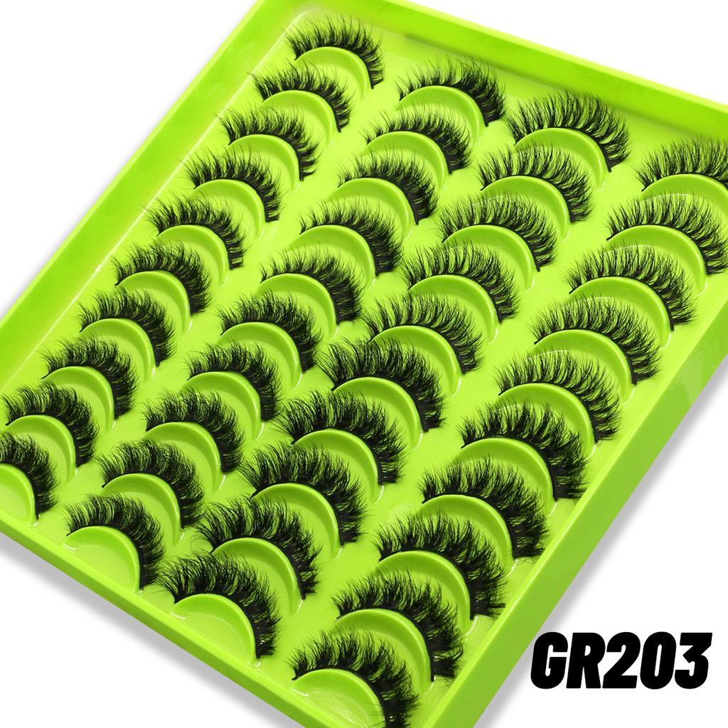 Lashes 3D Faux Mink Lashes Natural False Eyelashes Dramatic Fluffy Soft Volume Lashes Eyelash Extension Makeup