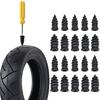 10pcs Rubber Nails Vacuum Tyre Repair Nail Plug Puncture Repair Strip Seals Auto Motorcycle Bike Wheel Tire Repair Kits
