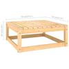 6 Piece Garden Lounge Set with Cushions Solid Pine Wood