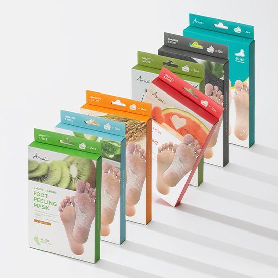 ARIUL Smooth & Pure Foot Peeling Mask (2 Packs, Choose 1 of 7 Options)
