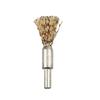 Pen-shaped Rod Rust Removal Polishing Wheel Copper-plated Steel Wire Brush Tool