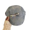 And Trendy Comfortable Denim Beret Hat For All Genders With Beautiful Butterfly Knot For Style Seasonal