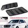 2PCS For Mercedes W166 ML GL Class 2012-2015 1668800105 1668800205 Car Front Hood Vent Grille Bonnet Grill Cover Car Accessories