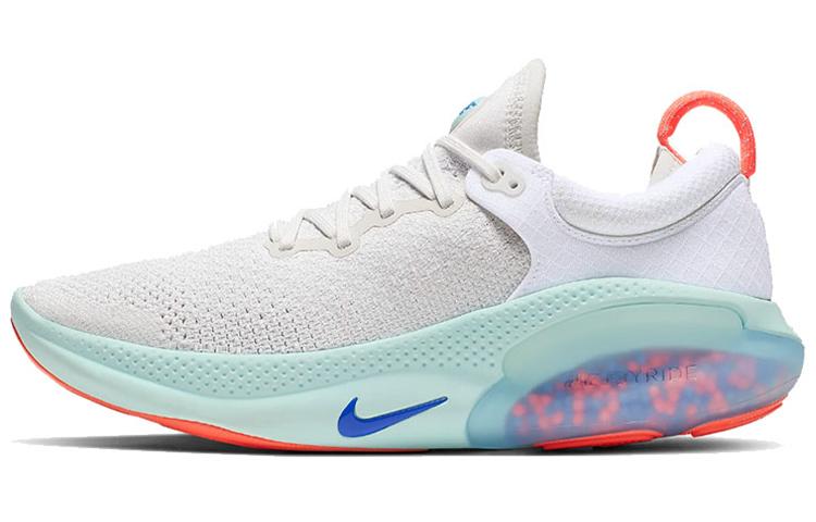 Nike Joyride Run Flyknit White Bright Mango Racer Blue Women s AQ2731-100 36