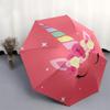 Magical Unicorn Floral Headband for KidsUmbrella, Portable 3-Fold Compact Umbrella,Christmas Gift ES444