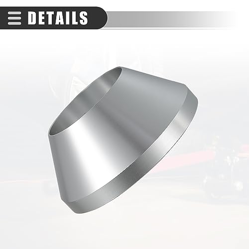 ACROPIX Manual Tire Changer Centering Cone for Universal Vehicles Metal Silver Tone