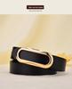 Women's Genuine Leather Black Waist Belt for Casual and Formal Wear