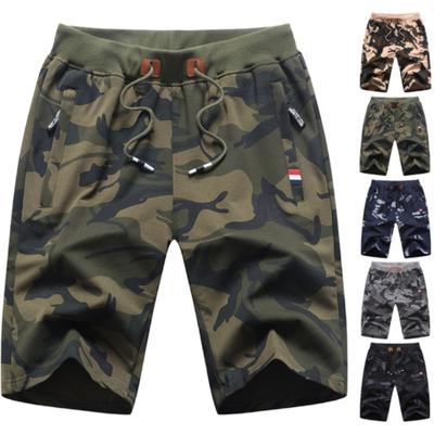 Combat Shorts Mens Casual Army Camouflage Jeans Cargo Camo Work Half Pants