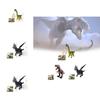 Dinosaur Simulation Toy With Lighted Features And Sensory Development For Children