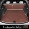 Compatible with 25 NIO ES6 models: TPE trunk mat, tailgate mat, door sill mat, and trunk cover.