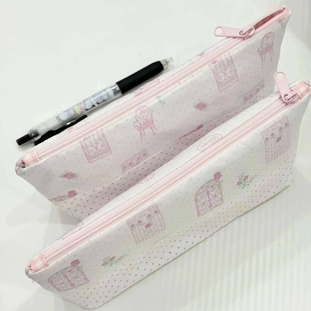 Large Capacity Pencil Case Polka Dot Stationery Bag New Pen Pouch  For Students
