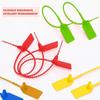30Pcs Mixed Plastic Tamper Seals Zip Ties For Blank Security Tags Disposable Self-Locking Signage Trailer Truck Seal Tie 25Cm