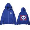 Anime Gachiakuta Jabber Wonger Zanka Zip Up Hoodies Men Women Cartoon Manga Oversized Sweatshirt Men's Zipper Hoodies Jacket