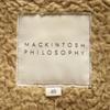 MACKINTOSH PHILOSOPHY Quilted coat 40 beige Women Used