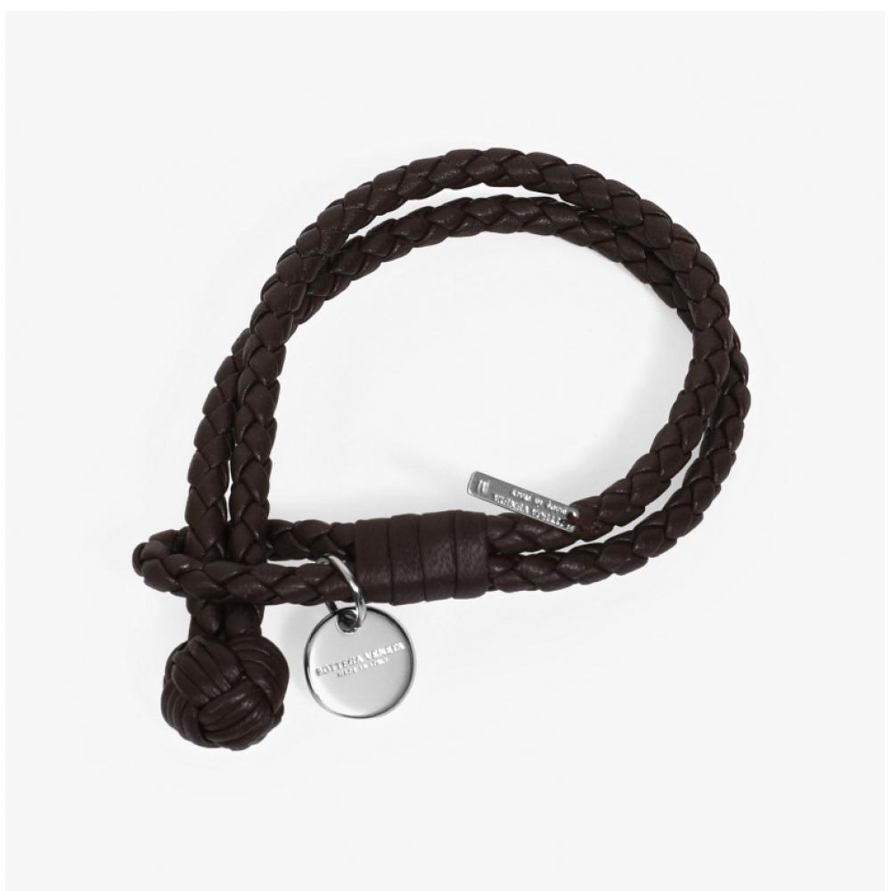 Bottega Veneta 113546 V3un1 2062  113546 V001d 2014  Intrecciato Nappa Double Leather Bracelet