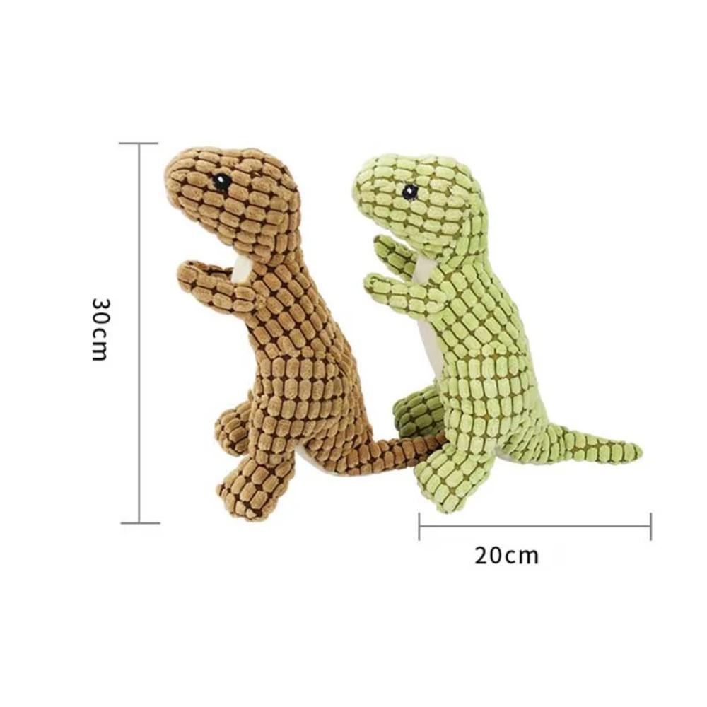 Zwierzęta Pies Gryzak Wypchany Zabawny Kształt Dinozaura Koty Kukurydza Wełna Wokal Zabawka Zastosuj Do Ćwiczenia Treningowe Symulacja Zwierzę Chihuahua Zabawki