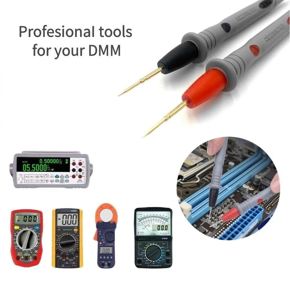 

12 PCS 1000V Multimeter Test Leads Digital Electrical Test Probe 12PCS Test Wire Set Electrical style 1