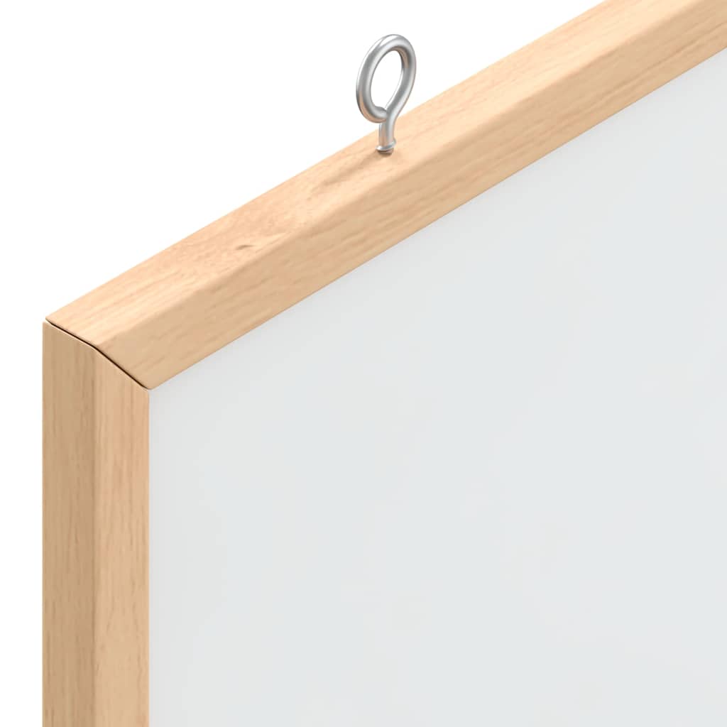 Tablica Magnetyczna Z Ramą Z Litego Drewna Sosnowego 100X55 Cm