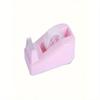 1pc Small Desk-Mounted Colorful Plastic Creative Tape Dispenser, Office Supplies Back To School