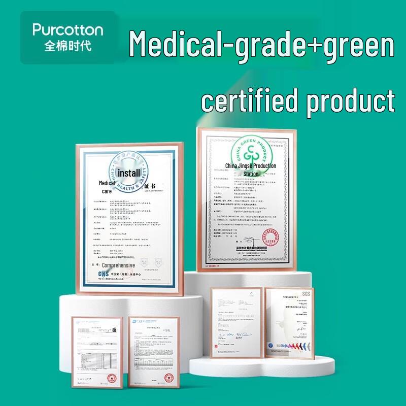 PurCotton 100% Cotton Disposable Face Towels