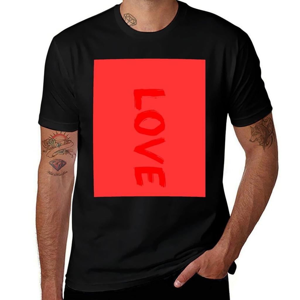 Love red TShirt Fashion Graphic Tee for Unisex TShirt