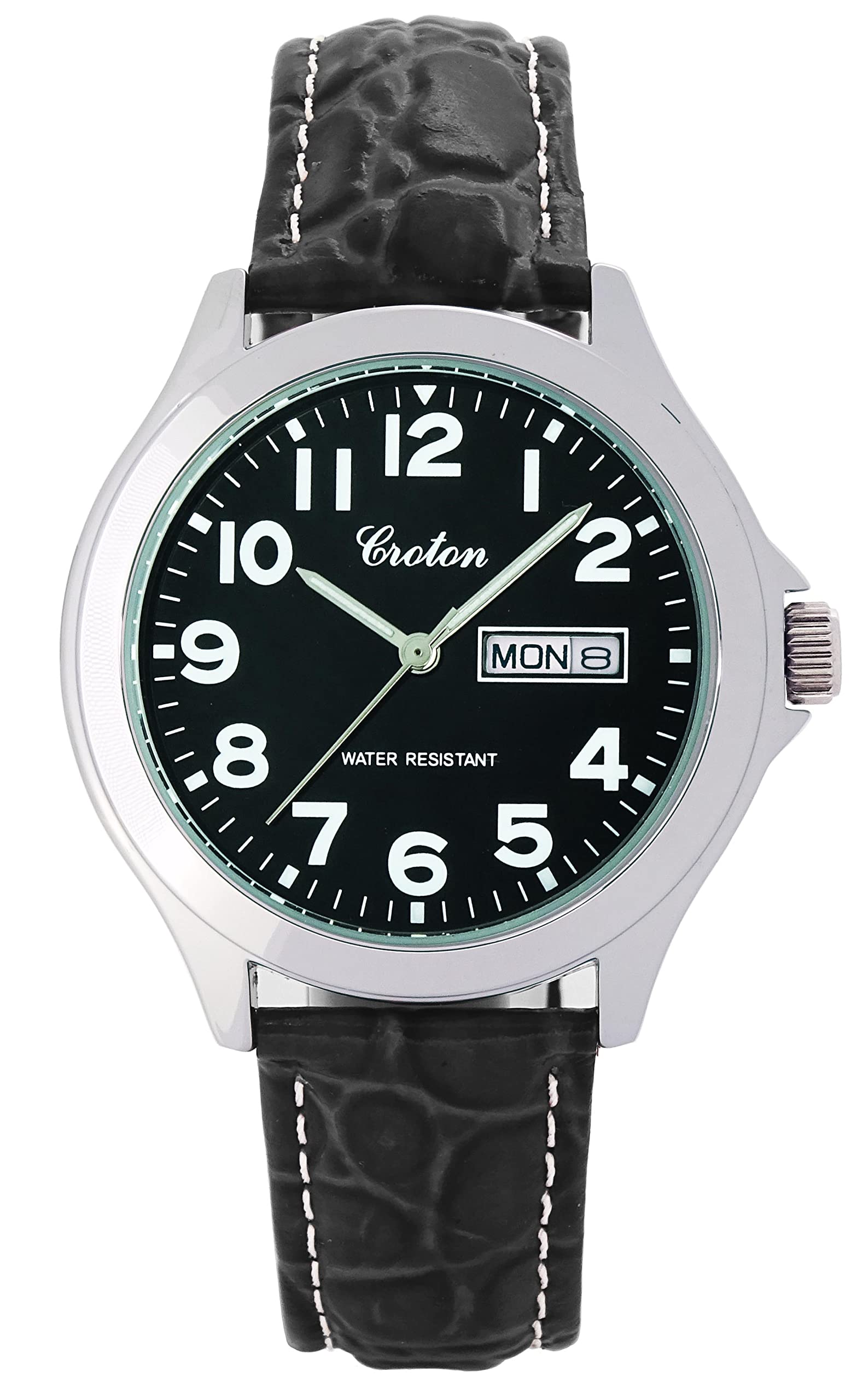 

[Croton] Часы Croton Day Date 3 Hand RT-179M-01 мужские черные