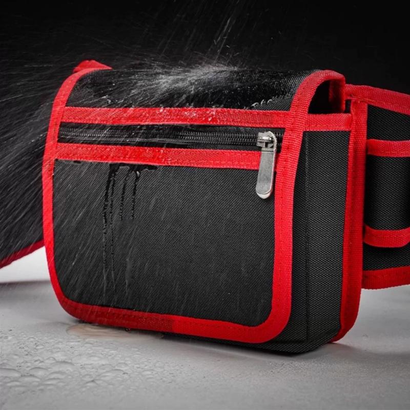 Electrician Tool Pouches Tool Belt Pouches Multiple Pockets Tool Organizers Attachment Pouches for Technician Maintenance