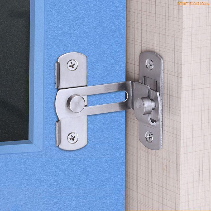 K1AE Stainless Steel Door Locking for Latch 90 Degree Door Buckle Bolt