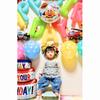 3rd Design Anpanman Birthday Balloon Baikinman Decorations with Decorations, e-Guidebook (Vehicle Version)