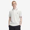 FRED PERRY [M3600] Twin Tip Fred Perry Shirt - Snow White/Silver Blue/Brandy Afpm2G33600-67C