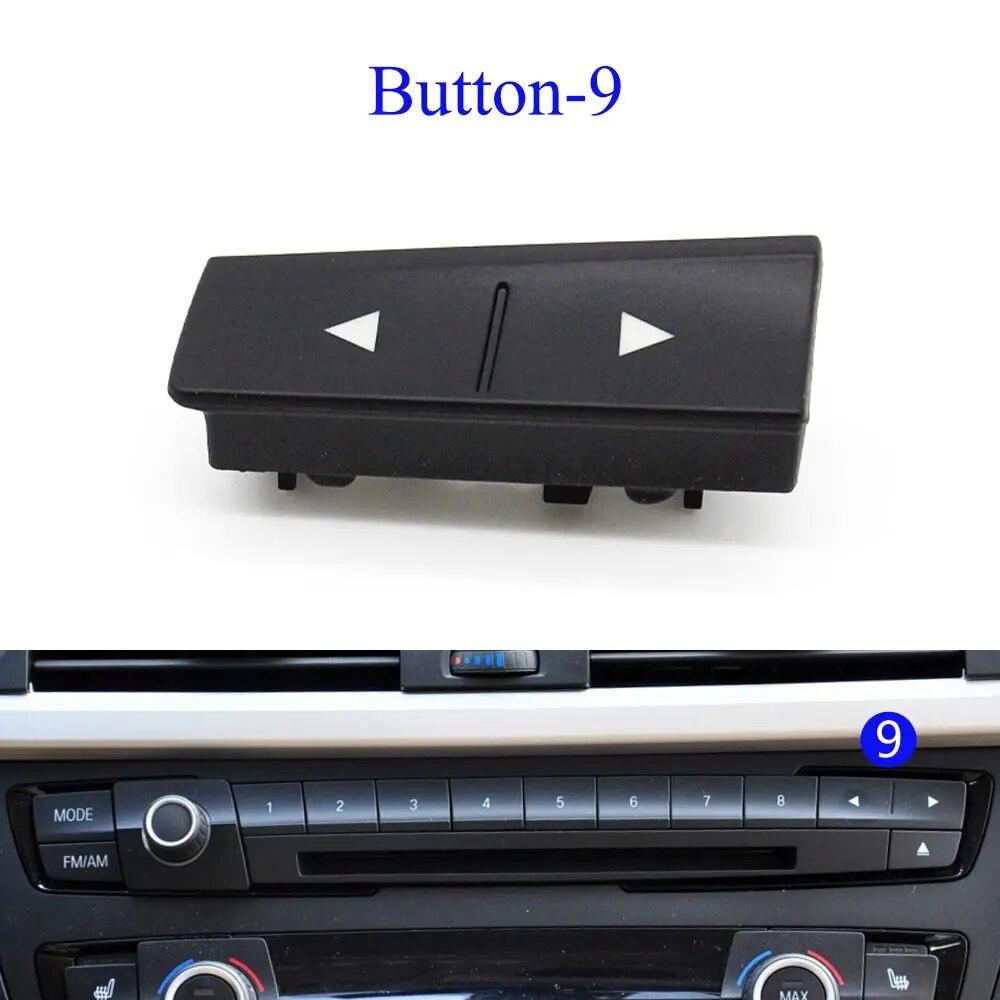 Dashboard Console Air Conditioning AC Vent CD Player Control Cap AC Button Key Replacement For BMW F20 F21 F22 F30 F35 F34 F36