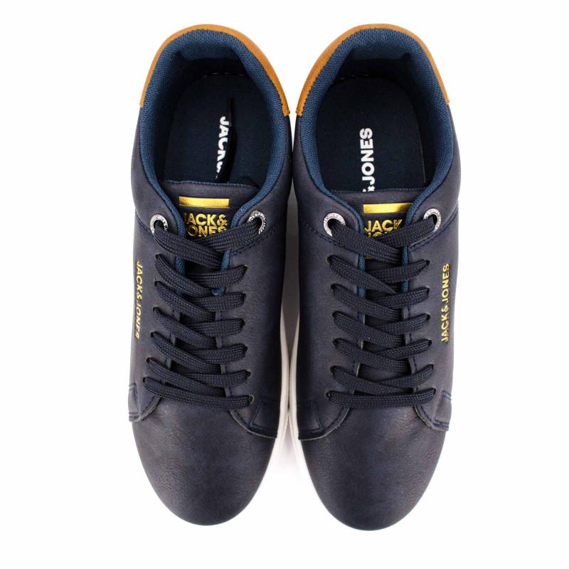 Runde, zweifarbige Spitzen-Low-Top-Sneaker für Herren von JACK