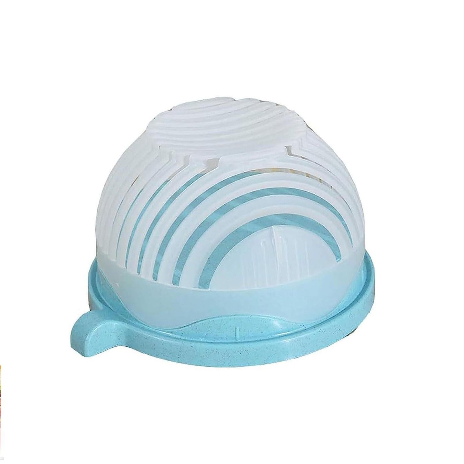 

Чаша для нарезки фруктов, овощерезка и кубики, измельчитель овощей, безопасный и отличный пищевой материал One Size синий